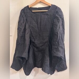 Chic Black Women's Blouse